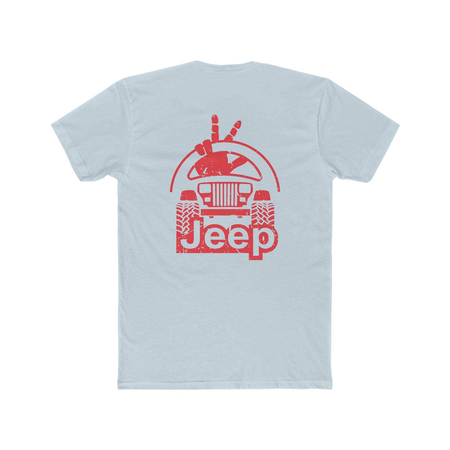 Mens YJ Wave Crew Neck Tee