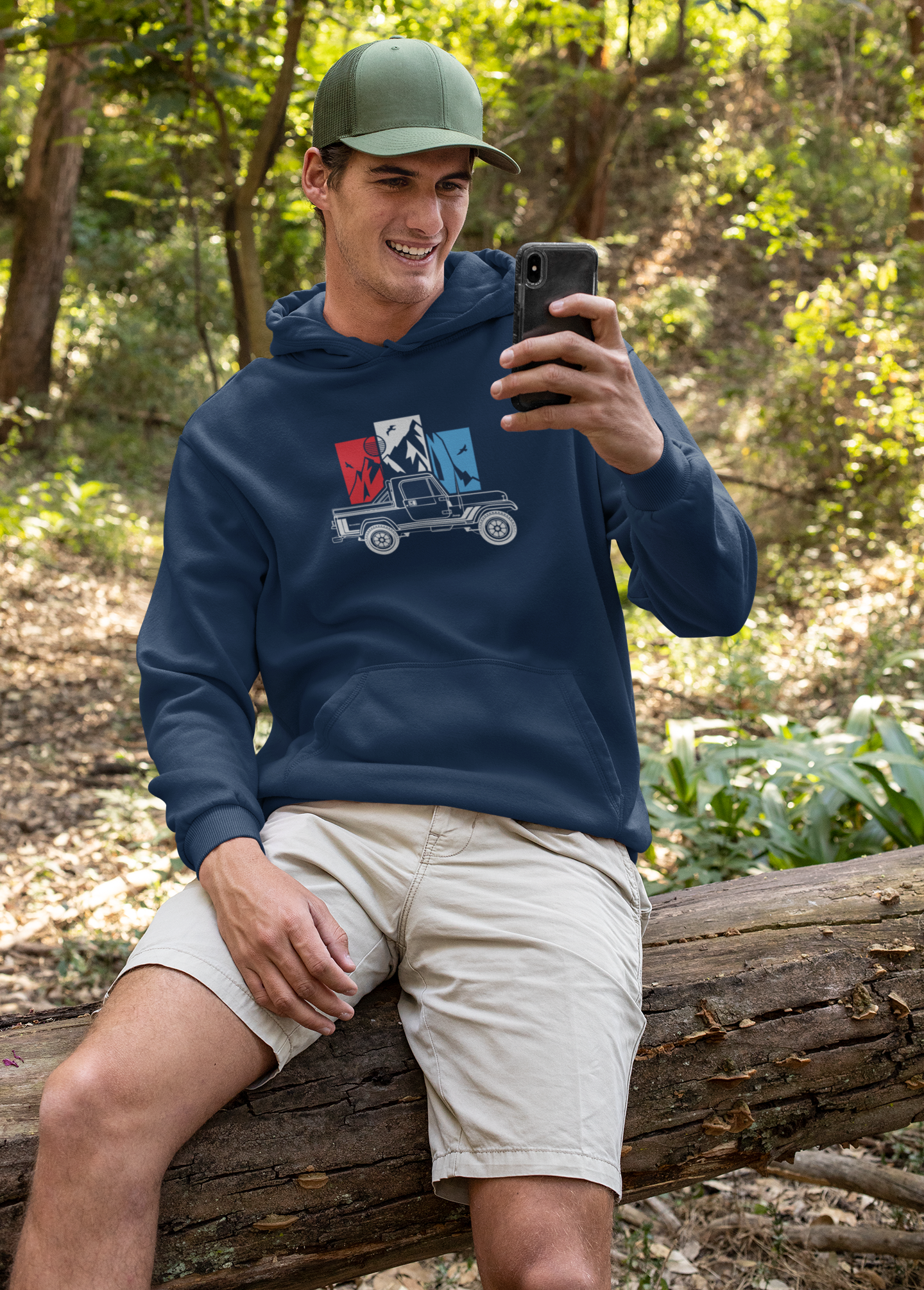 Jeep Scrambler Truck Journey Hoodie