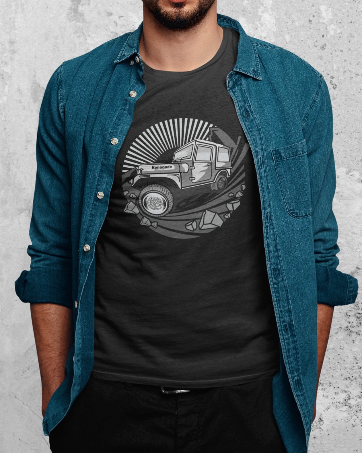 Retro Renegade CJ-7 T-Shirt