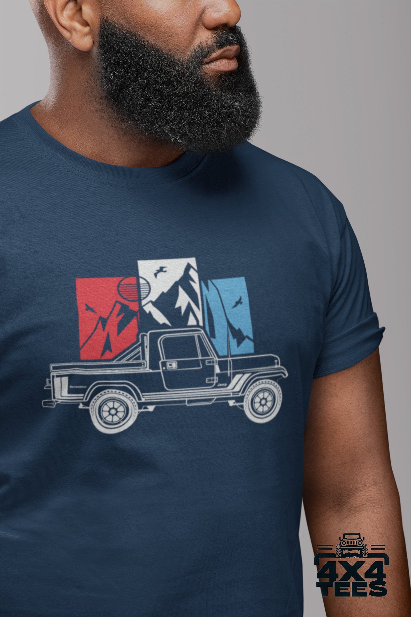 Jeep Scrambler Truck Journey T-Shirt